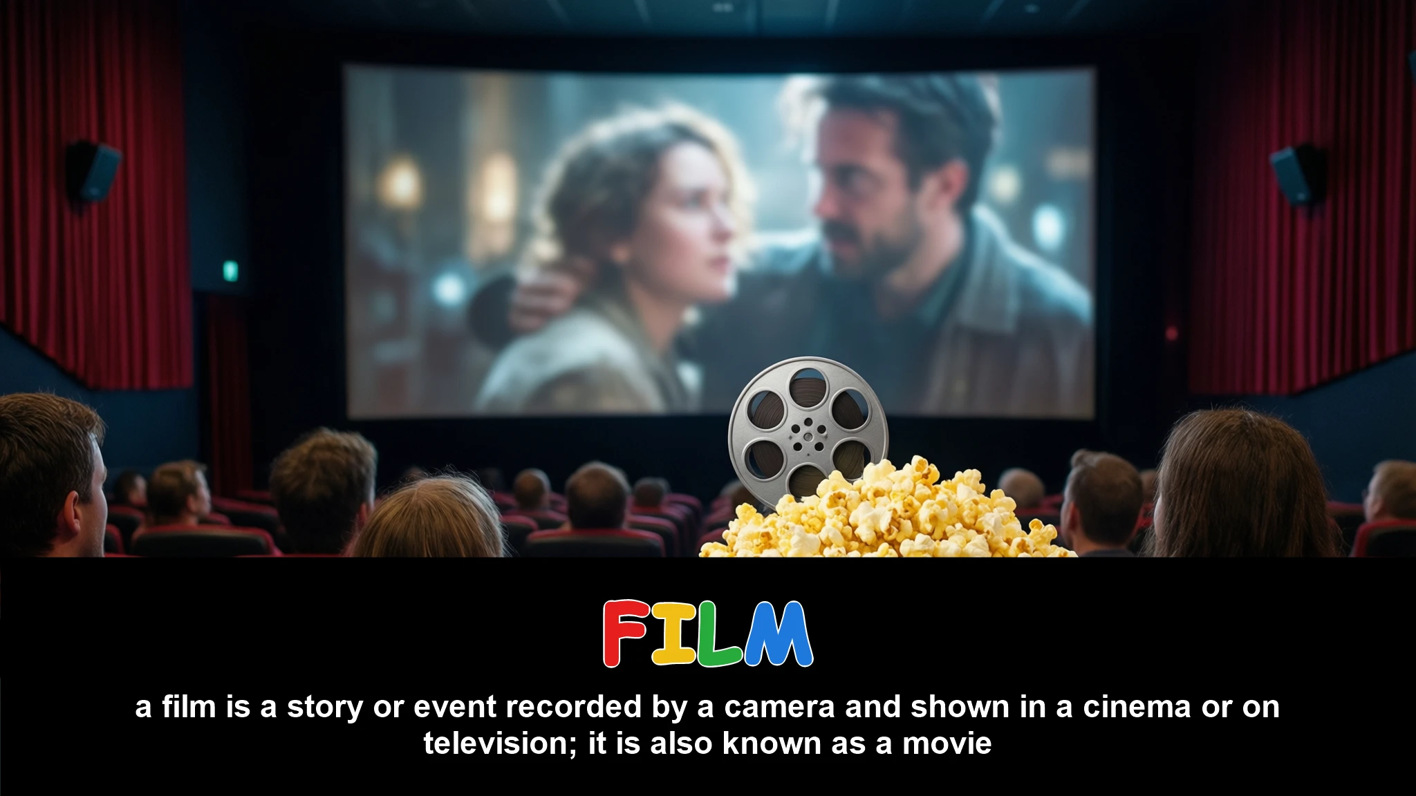 English Illustration for film